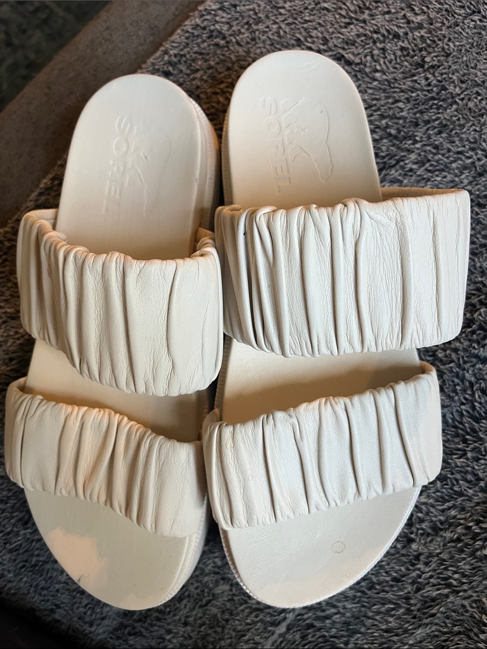 New Sorel Roaming slides sandals
Leather sz 6